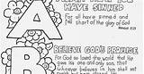 Coloring Kids Gospel Pages Abcs sketch template