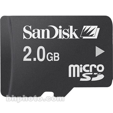 sandisk gb microsdtransflash card sdsdq   bh photo