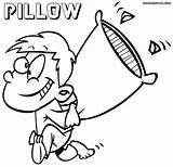 Coloring Pillow Pages Popular 38kb 1000 sketch template