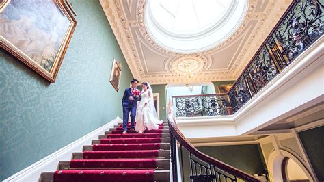 wedding venue surrey grand staircase addington palace
