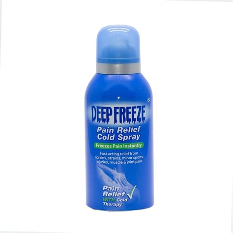 deep freeze spray ml pharmacy health  chemist connect uk