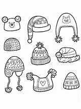 Winter Hats Colouring Coloringpage Ca Coloring Pages Colour Check Category sketch template