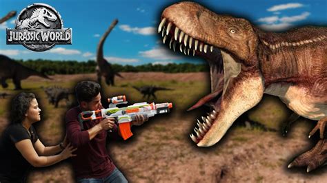 Jurassic Park The Escape Of T Rex Youtube