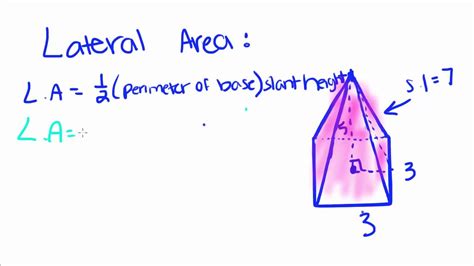 facts  pentagonal pyramid surface area formula
