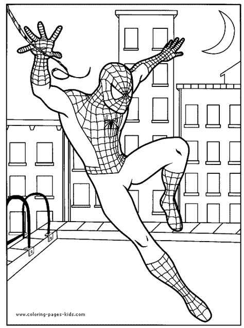 spider man coloring page  kids