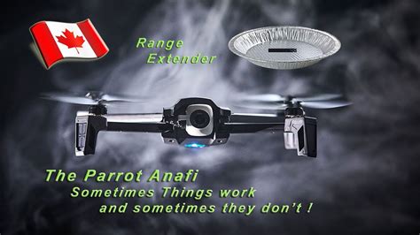 parrot anafi range extender number  test youtube
