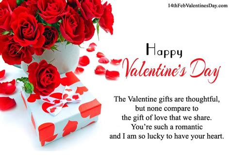14 February Valentine Day Wishes Messages Sms In English For Lover