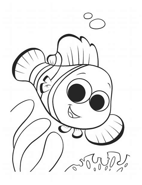 printable nemo coloring pages  kids