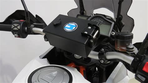 accessori moto contenitore porta oggetti da manubrio mytech handle box motociclismo