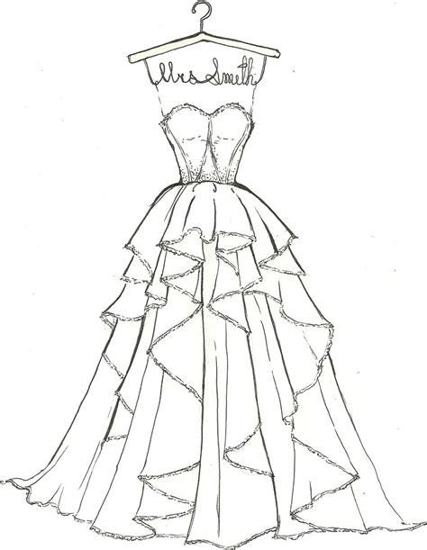 pics of dress drawings like this item dress sketches dress
