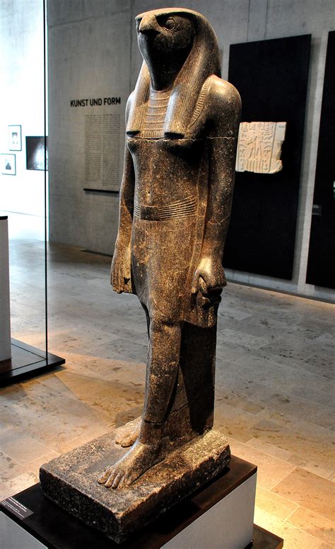 Statue Of Horus Illustration Ancient History Encyclopedia