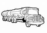 Coloring Pages Trains Trucks Printable Truck Getcolorings sketch template