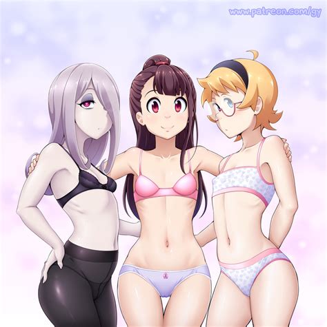 kagari atsuko sucy manbavaran and lotte jansson little