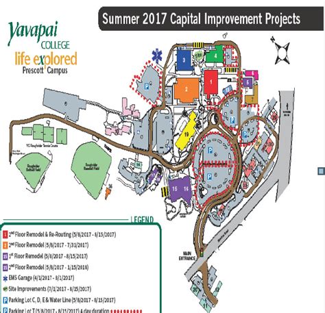 prescott campus  summer building program eye  yavapai college