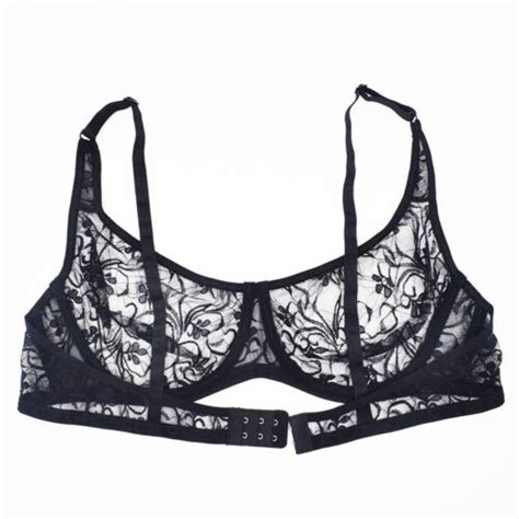 Sissy Bras Sexy Lace Mens Brassiere Flat Chested Plus Size Bralette