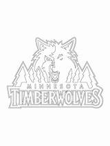 Timberwolves Logo Minnesota Coloring Pages Sports Nba Printable Clipart Basketball Projects Supercoloring Color Cnc Categories Clipartlook Clip sketch template