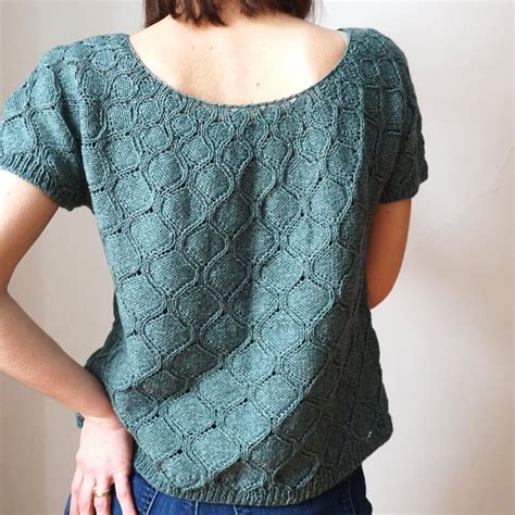 woman   hands   hips wearing  green knitted sweater