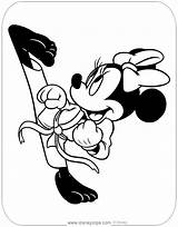 Minnie Karate Disneyclips Practising sketch template