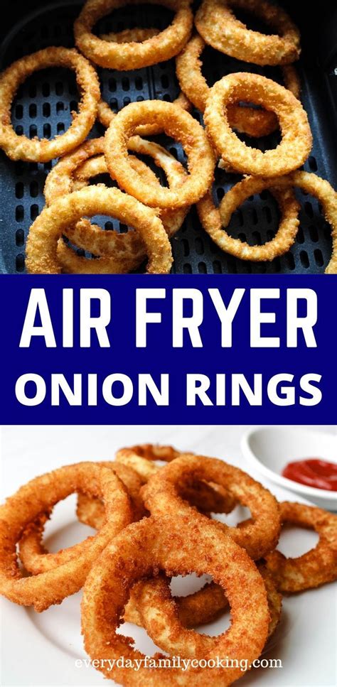 Air Fryer Frozen Onion Rings | How to Get Crispy Delicious
