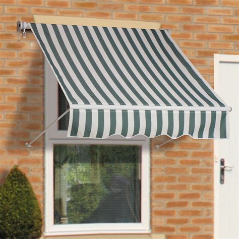 striped exterior pvc window awnings rs square feet shree services id