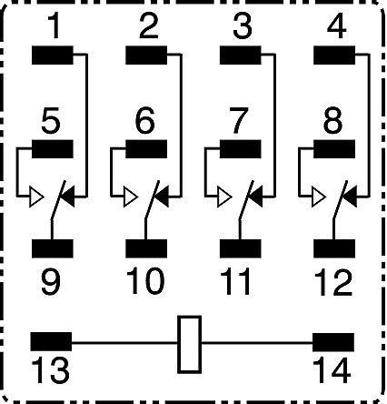 pin relay diagram