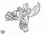 Lego Coloring Chima Pages Popular Coloringhome sketch template