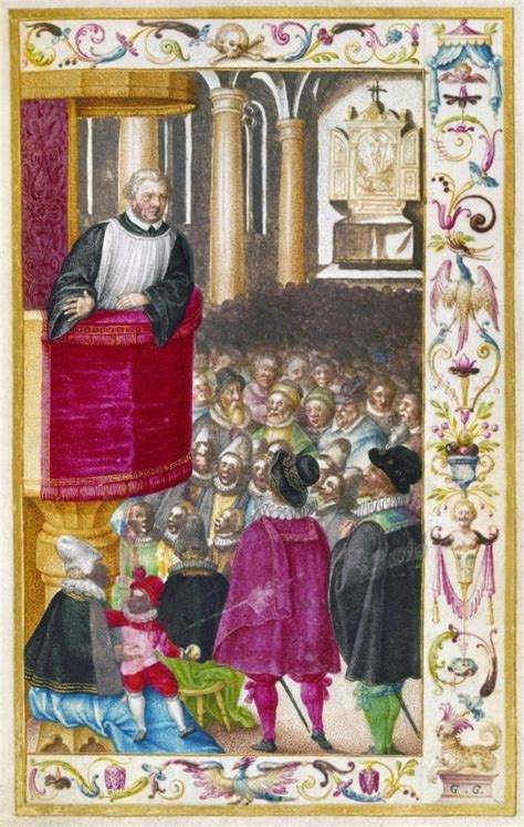 martin luther   ngerman religious reformer luther preaching