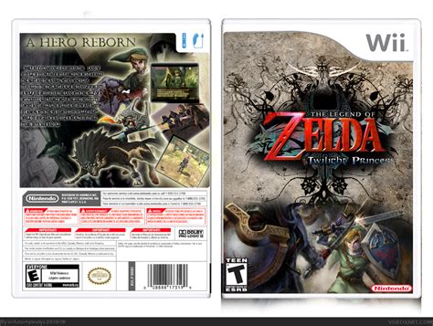 Zelda Twilight Princess Wii Box Art Cover By Sinfulcomplexitys