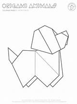 Origami Coloring Pages Animal Puppy Google Drawings Drawing Tattoo 320px 83kb Dibujo Geometric Chien Choose Board Guardado Desde sketch template