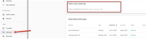 submitting  idx sitemap showcase idx support center