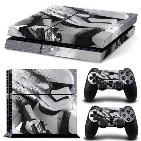 star wars decal cover ps skin stickers  sony playstation  console sticker  controller