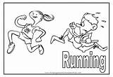 Coloring Running Pages Sports Kids Sport Children Printable Popular Coloringpages Books sketch template