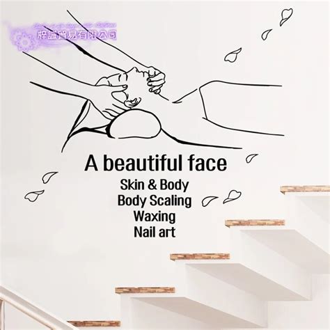 dctal beauty salon sticker spa massage decal beauty posters vinyl wall