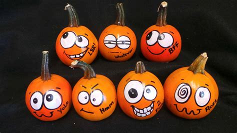 easy pumpkin painting ideas   cute  edition