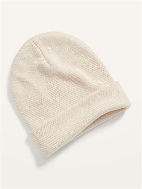 gender neutral wide cuff beanie hat for adults old navy