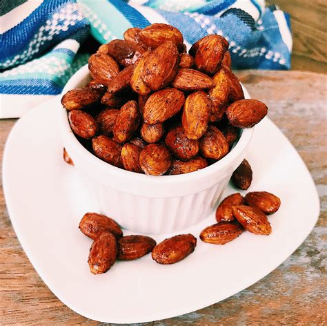 sweet savory roasted almonds chelsea young