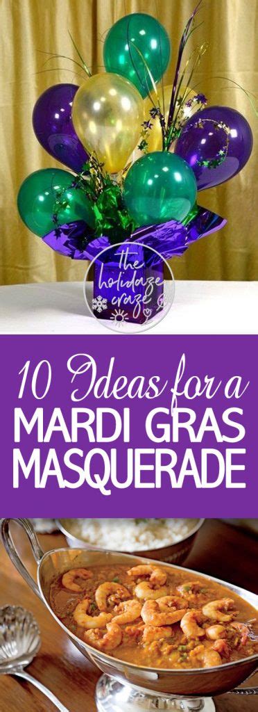 10 Ideas For A Mardi Gras Masquerade