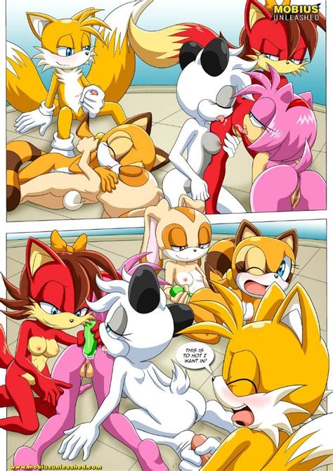 tails tinkering so many hot chicks and they are all for tails to fuck