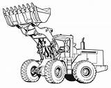 Loader Front End Coloring Pages Sketch Template sketch template