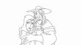 Quasimodo Parents Coloring Favourites sketch template
