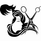 Clip Friseur Scissors Schere Barber Peluqueros Saloon Haar Barbershop Schneiden Pngall sketch template