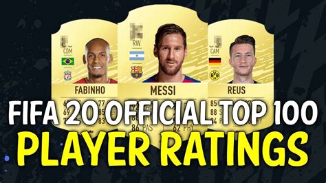 fifa  official top  ratings   wrong youtube