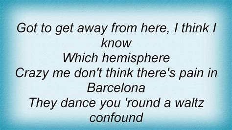 rufus wainwright barcelona lyrics youtube