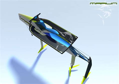 cars marlin electric personal hydrofoil concept