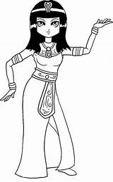 Cleopatra Getcolorings sketch template