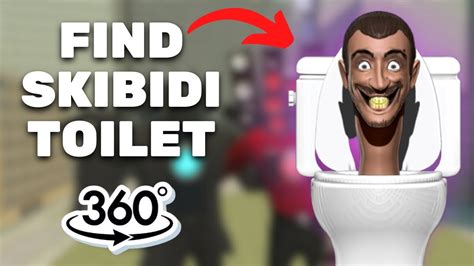 skibidi toilet 360° finding challenge youtube