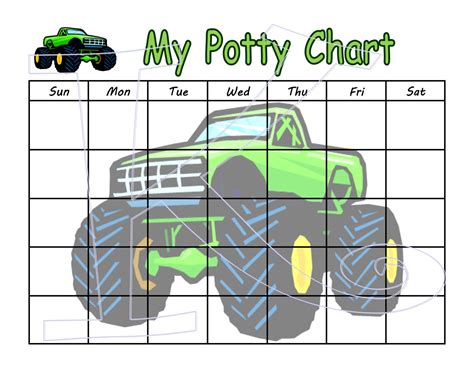 potty training chart  boys customize  dry erase