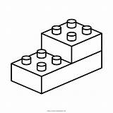 Legos Block Outline Blocks St3 Constructor Vectorified sketch template