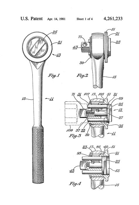 patent  ratchet wrench   socket drive type google patents