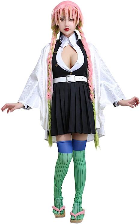 miccostumes women s kanroji mitsuri cosplay costume full